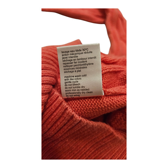 Lacoste Size 34 (Small) Pink Long Sleeve Knit Pullover Sweater - Picture 5 of 9